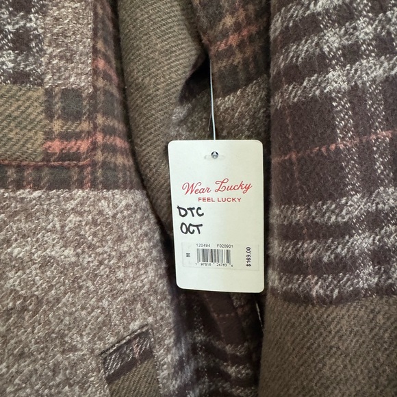 Lucky Brand Earthy Plaid Jacket - Picture 4 of 6